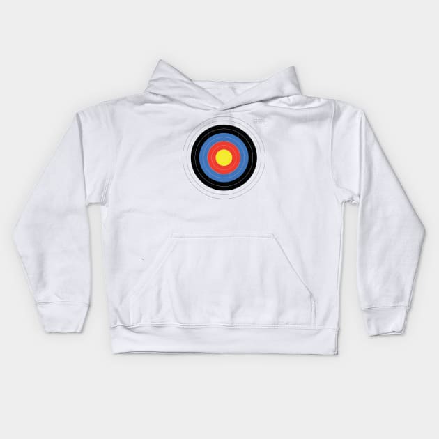 Bullseye Kids Hoodie by postlopez